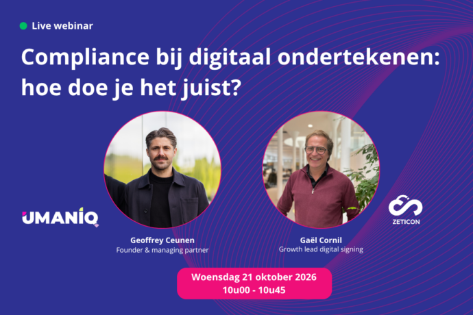 Visual website Webinar met Umaniq okt26
