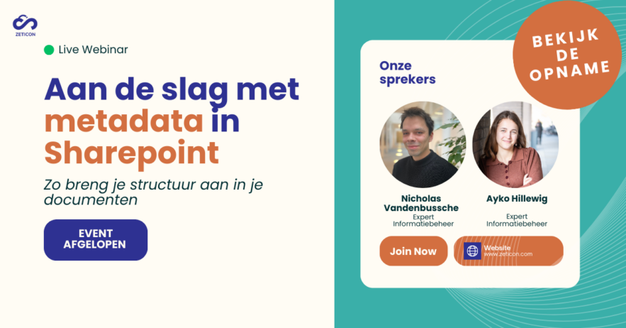 Event afgelopen webinar sharepoint banner