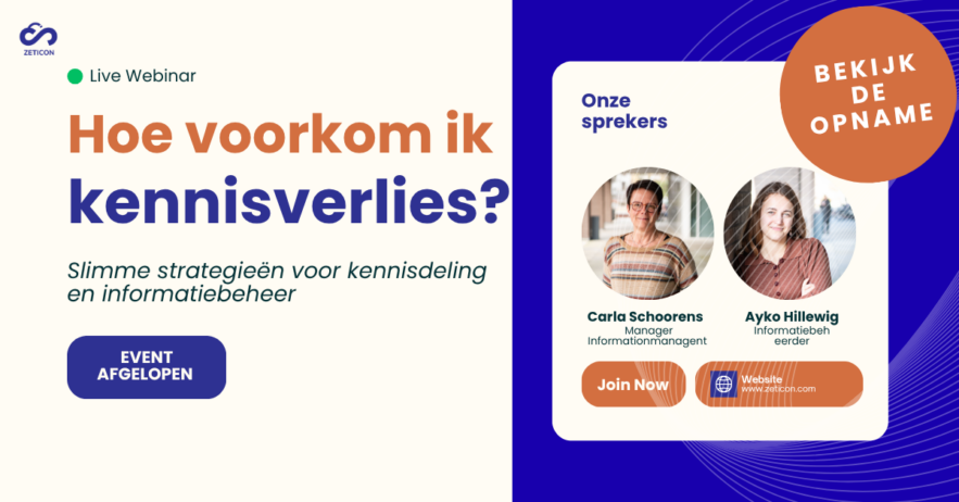 Opname webinar kennisverlies